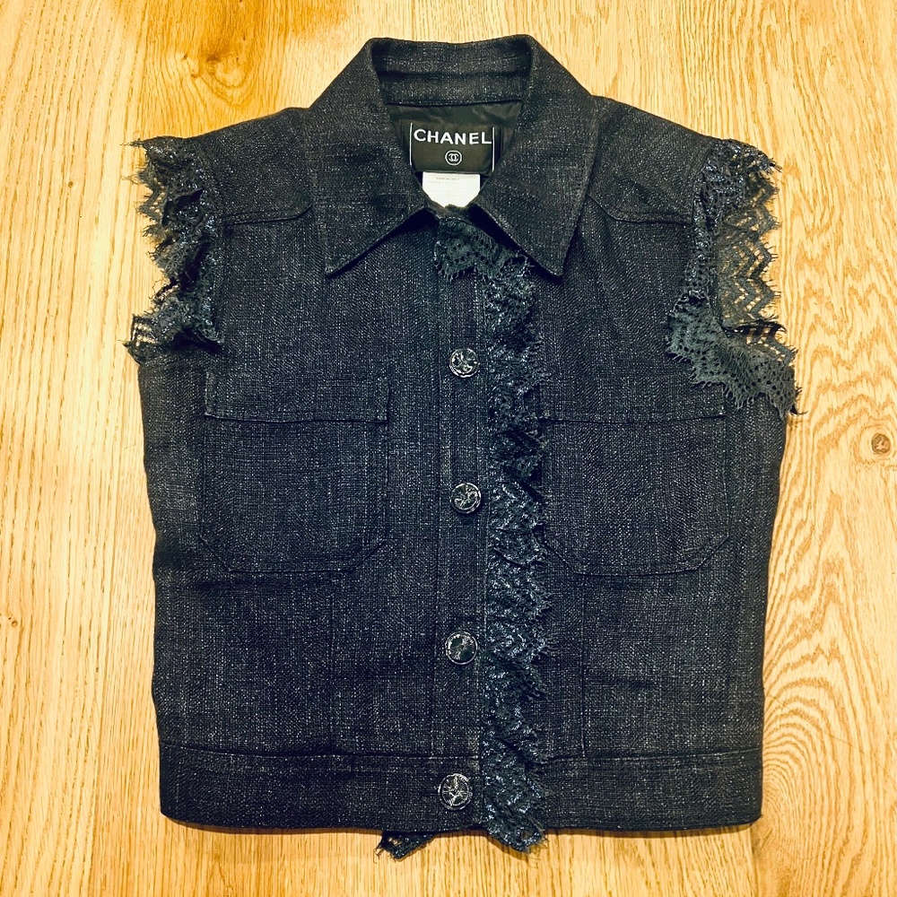 CHANEL Denim Top